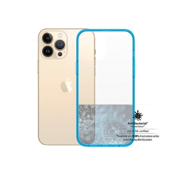 PanzerGlass iPhone 13 Pro Max Cover ClearCase Color Bondi Blue