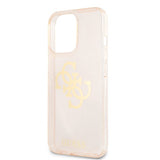 Guess iPhone 13 Pro Max Cover Full Glitter Guld