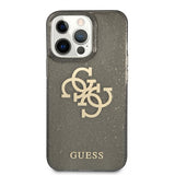 Guess iPhone 13 Pro Max Cover Fuld Glitter Sort