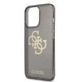 Guess iPhone 13 Pro Max Cover Fuld Glitter Sort