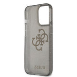 Guess iPhone 13 Pro Max Cover Fuld Glitter Sort