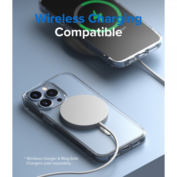 Ringke iPhone 13 Pro Max Cover Fusion Magnetic MagSafe Matte Clear