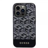 Guess iPhone 13 Pro Max Cover G Cube MagSafe Sort