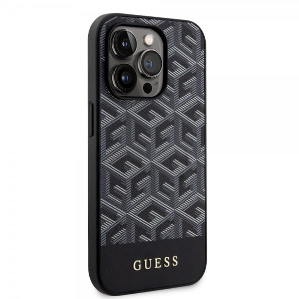 Guess iPhone 13 Pro Max Cover G Cube MagSafe Sort
