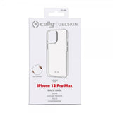Celly iPhone 13 Pro Max Cover GELSKIN Transparent