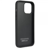 Audi iPhone 13 Pro Max Cover Ægte Læder Sort