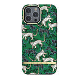 Richmond & Finch iPhone 13 Pro Max Cover Green Leopard