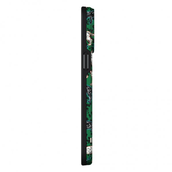 Richmond & Finch iPhone 13 Pro Max Cover Green Leopard