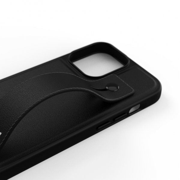 Adidas iPhone 13 Pro Max Cover Håndstrop Case Sort
