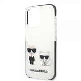 Karl Lagerfeld iPhone 13 Pro Max Cover Karl & Choupette Hvid
