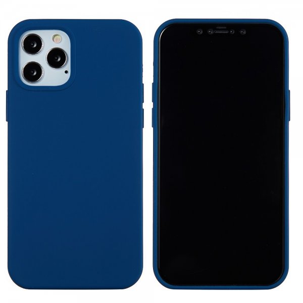iPhone 13 Pro Max Cover Liquid Silikone Blå
