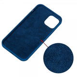 iPhone 13 Pro Max Cover Liquid Silikone Blå