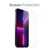 Northjo iPhone 13 Pro Max Cover med Skærmbeskytter og Kamerabeskyttelse 3-i-1