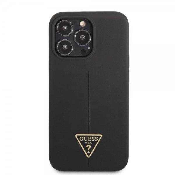Guess iPhone 13 Pro Max Cover Metal Triangle Sort