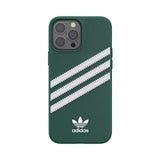 Adidas iPhone 13 Pro Max Skal Støbt Etui PU Collegiate Green