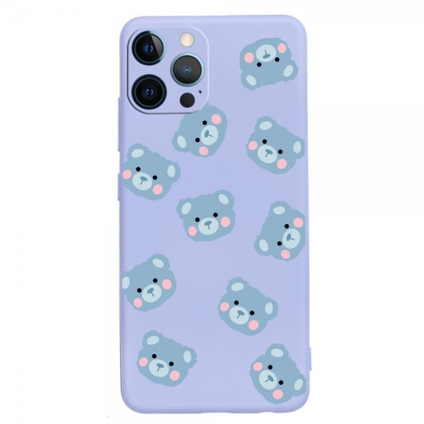 iPhone 13 Pro Max Cover Bamser Lilla