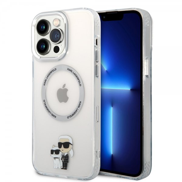 Karl Lagerfeld iPhone 13 Pro Max Cover NFT MagSafe Transparent