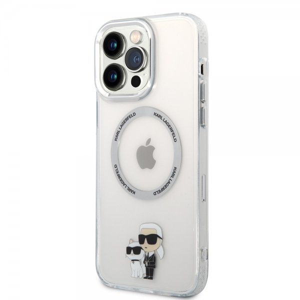 Karl Lagerfeld iPhone 13 Pro Max Cover NFT MagSafe Transparent