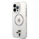 Karl Lagerfeld iPhone 13 Pro Max Cover NFT MagSafe Transparent