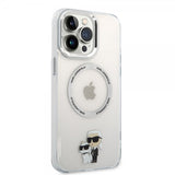 Karl Lagerfeld iPhone 13 Pro Max Cover NFT MagSafe Transparent