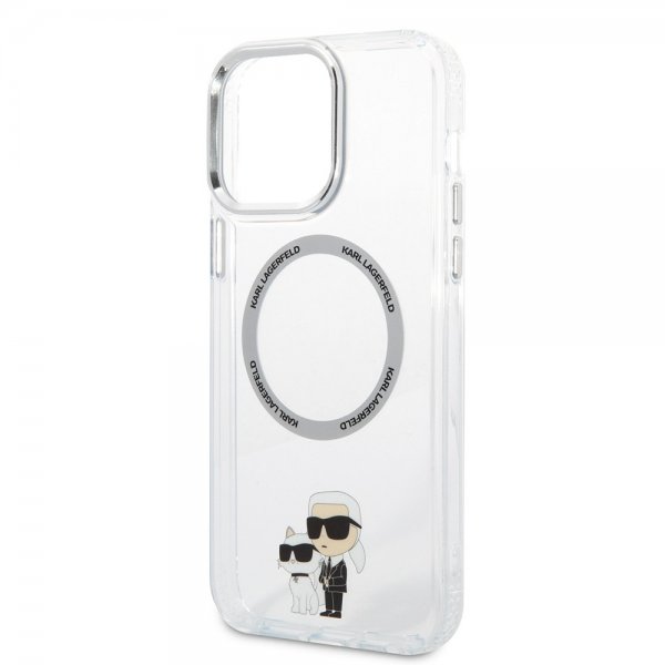 Karl Lagerfeld iPhone 13 Pro Max Cover NFT MagSafe Transparent