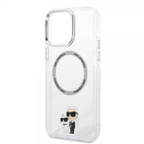 Karl Lagerfeld iPhone 13 Pro Max Cover NFT MagSafe Transparent