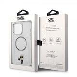 Karl Lagerfeld iPhone 13 Pro Max Cover NFT MagSafe Transparent
