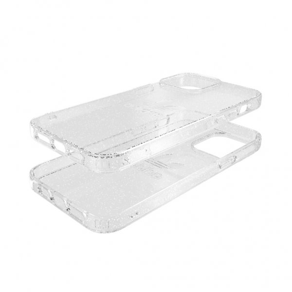 Adidas iPhone 13 Pro Max Cover Protective Klar Etui Glitter Klar