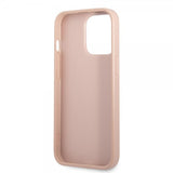 Guess iPhone 13 Pro Max Cover Saffiano Double Cardslot Rosa