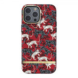 Richmond & Finch iPhone 13 Pro Max Cover Samba Red Leopard