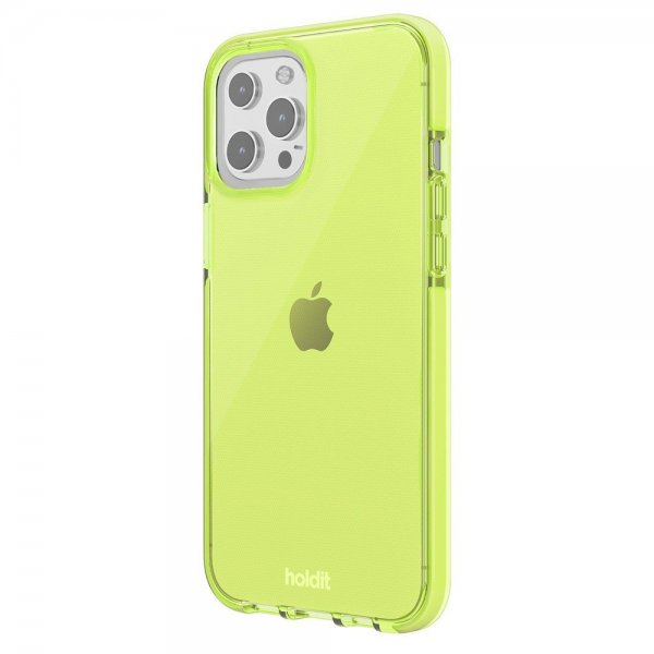 holdit iPhone 13 Pro Max Cover Seethru Acid Green