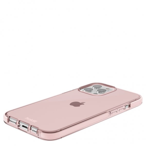 holdit iPhone 13 Pro Max Cover Seethru Blush Pink