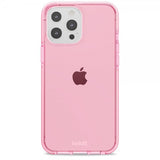 holdit iPhone 13 Pro Max Cover Seethru Bright Pink