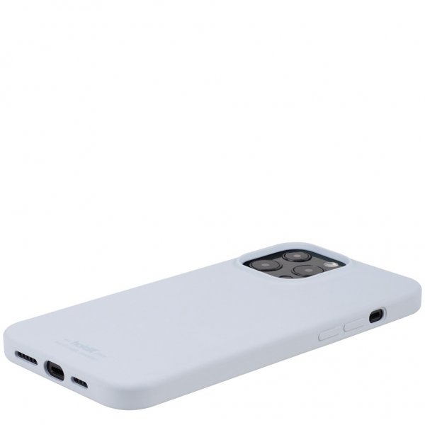 holdit iPhone 13 Pro Max Cover Silikone Mineral Blue