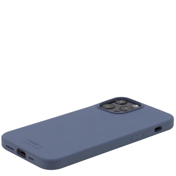 holdit iPhone 13 Pro Cover Silikone Pacific Blue