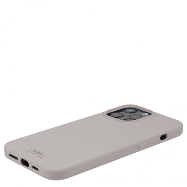 holdit iPhone 13 Pro Max Cover Silikone Taupe
