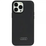Audi iPhone 13 Pro Max Cover Silikone Sort