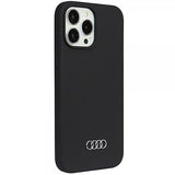 Audi iPhone 13 Pro Max Cover Silikone Sort