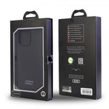 Audi iPhone 13 Pro Max Cover Silikone Sort