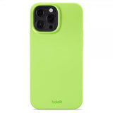 Holdit iPhone 13 Pro Max Cover Silikone Acid Green