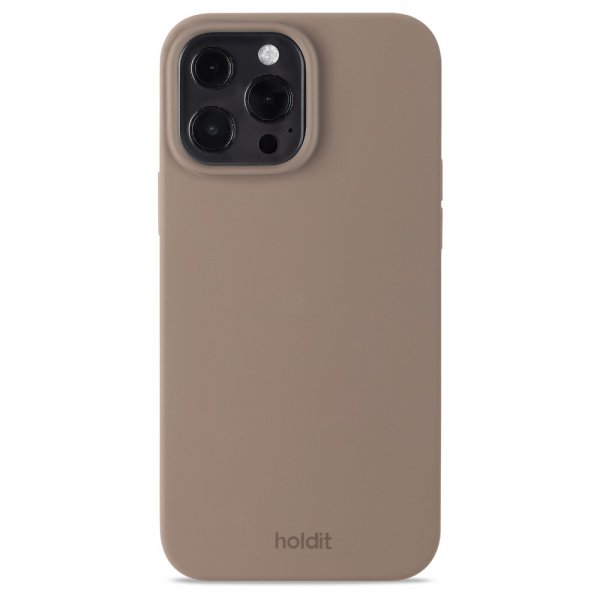 holdit iPhone 13 Pro Max Cover Silikone Mocha Brown