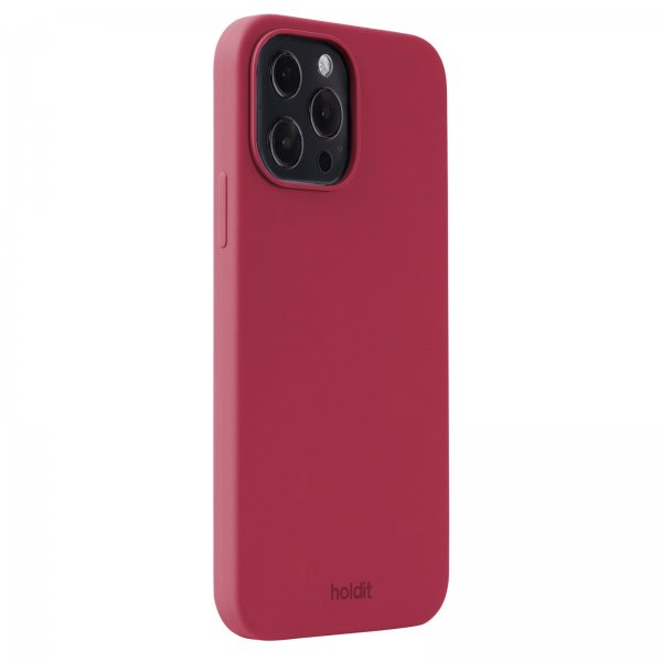 holdit iPhone 13 Pro Max Cover Silikone Red Velvet