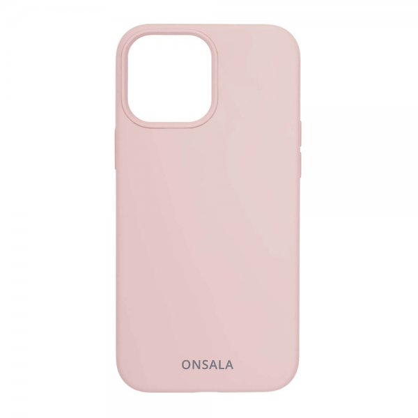 Onsala iPhone 13 Pro Max Silikone Cover Sand Pink