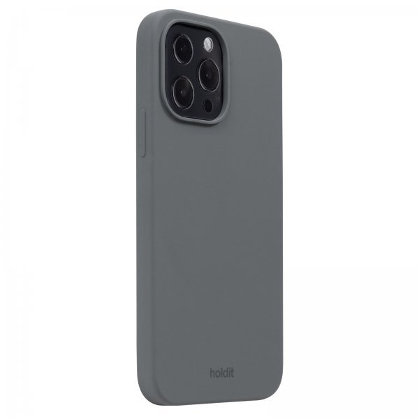 holdit iPhone 13 Pro Max Cover Silikone Space Gray