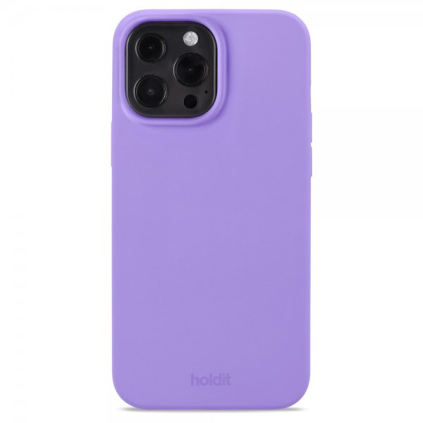 holdit iPhone 13 Pro Max Cover Silikone Violet