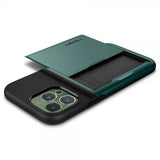 Spigen iPhone 13 Pro Max Cover Slim Armor CS Midnight Green