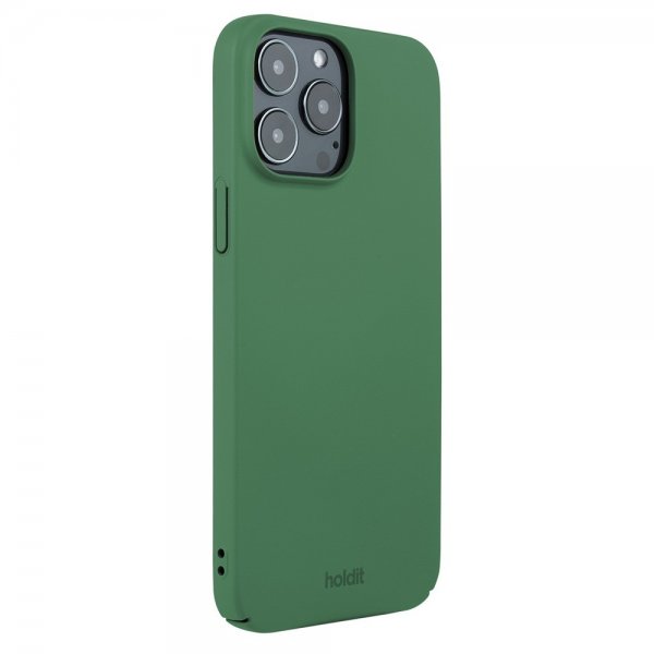 holdit iPhone 13 Pro Max Cover Slim Case Forest Green