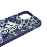 Adidas iPhone 13 Pro Max Cover Snap Case Leopard Bold Blue