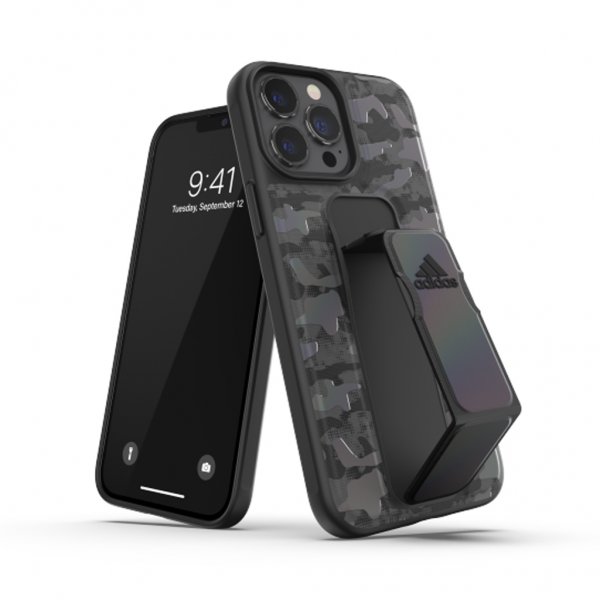 Adidas iPhone 13 Pro Max Cover SP Grip Case Camo Sort