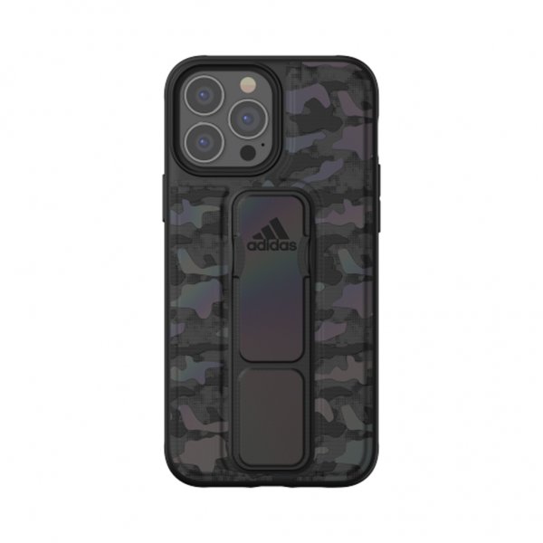 Adidas iPhone 13 Pro Max Cover SP Grip Case Camo Sort